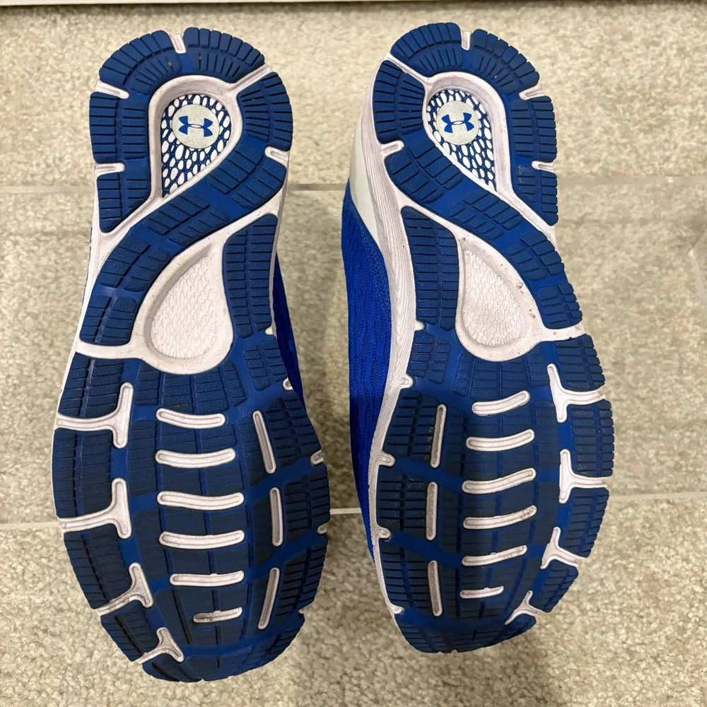 Under Armour HOVR Sonic 3 Running Shoe - Blue & White - Women's Size 10 - Picture 4 of 10